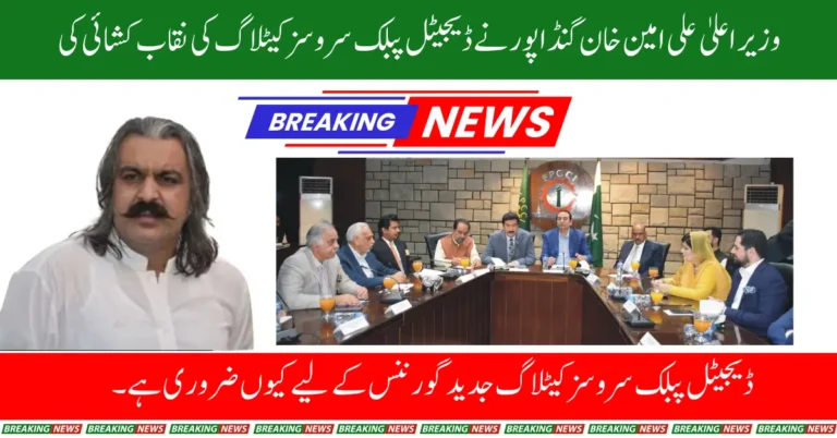 Revolutionizing Public Services: A Glimpse into KP Govt's Digital Transformation