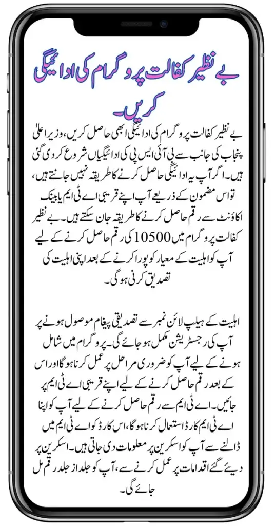 Good News! Apply Now And Get Paid Benazir Kafalat Program