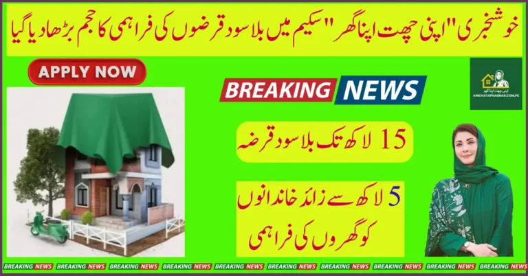 5 Lakh Families to Benefit from ’Apni Chhat Apna Ghar’ Big Loan Boost – Register Now