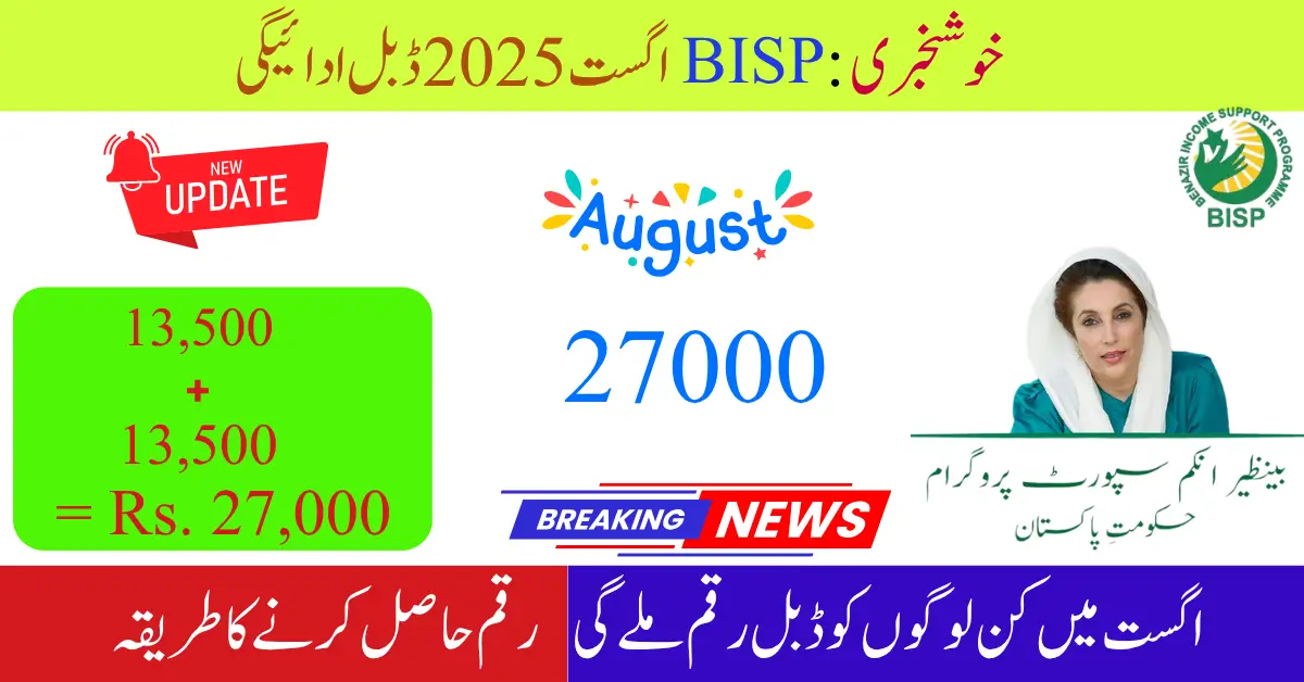 Complete Guide to BISP 8171 Phase 3 – August 2025 Payments & Eligibility by District
