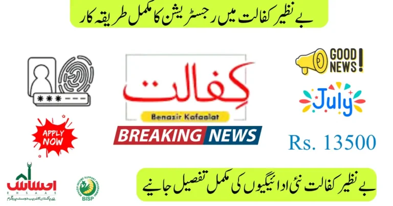 How Families Can Easily Register for 8171 Benazir Keefalat July 2025 Online