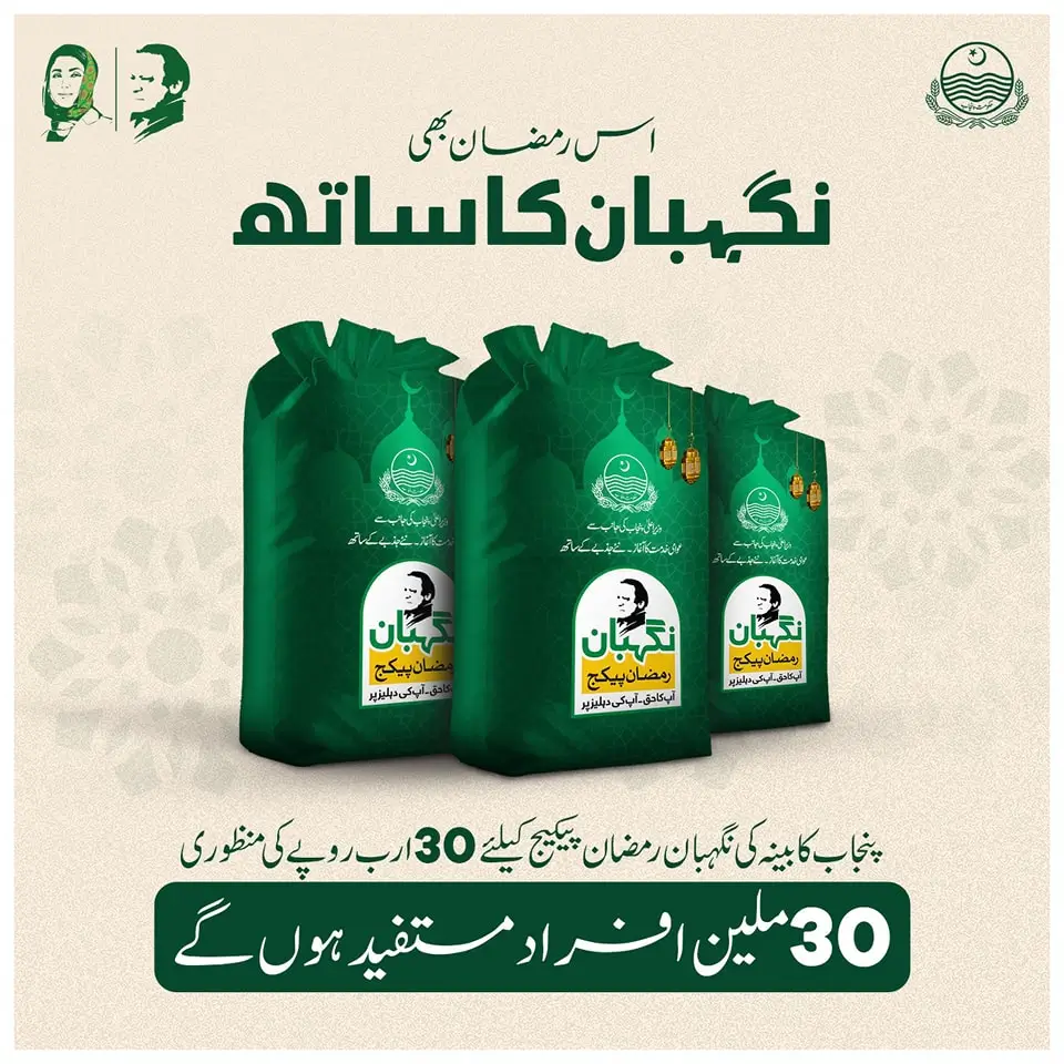 Ramazan Relief CM Nigahban Package Supports 3 Million Deserving Families