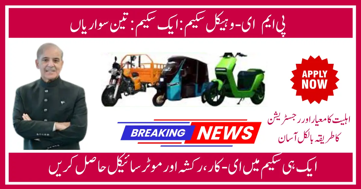 PM E-vehicle scheme 2025 One Scheme, Three Wheels of Change – E-Car, E-Rickshaw & Bike for All